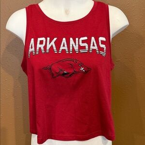 Arkansas Razorbacks Red Tank Top